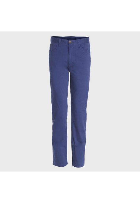 Pantalon 5 Bolsillos Regular Fit Spandex-0