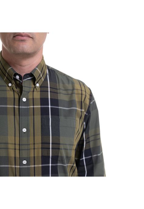 Camisa Fantasía Premium Verde Musgo-3