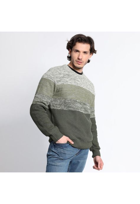 Sweater Cuello Redondo Textura-0