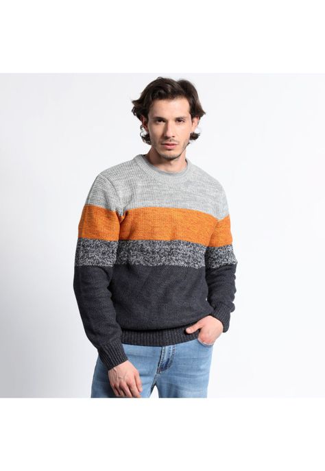 Sweater Cuello Redondo Textura-0
