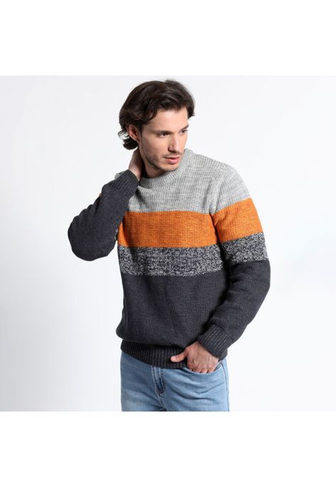 Sweater Cuello Redondo Textura-1