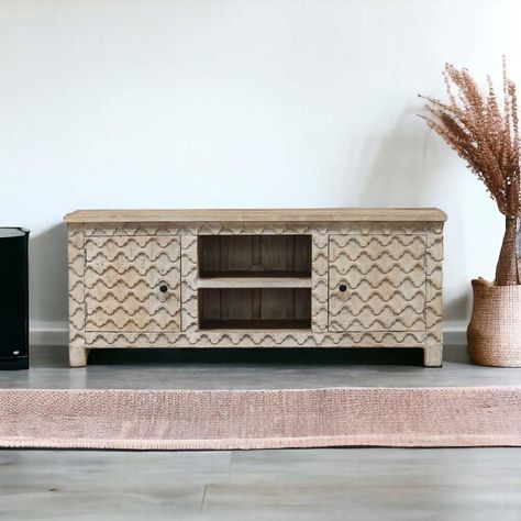 Rack Tavira Crema 150x43x63 cms-3