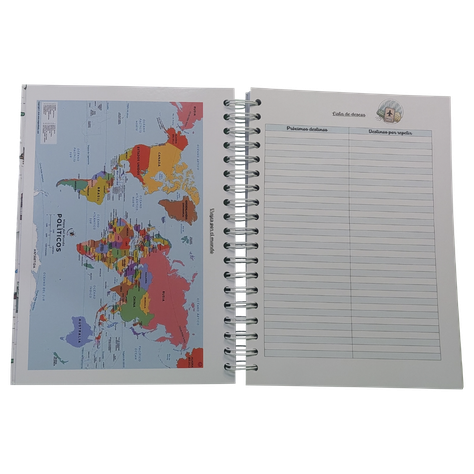 Bitacora De Viaje, Diario De Viajes, Registro De Viajes-3