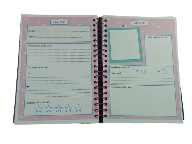 Cuaderno, Bitácora, Diario, Agenda Nuestras 100 Citas-6