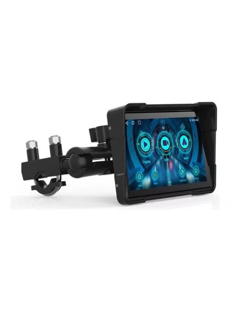Pantalla Tactil Aiwa Para Moto Android Auto Y Carplay Gp-50m-1