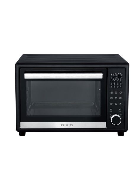 Horno Eléctrico Aiwa 32l Antiadherente Modo Asador Aw-ok32-0