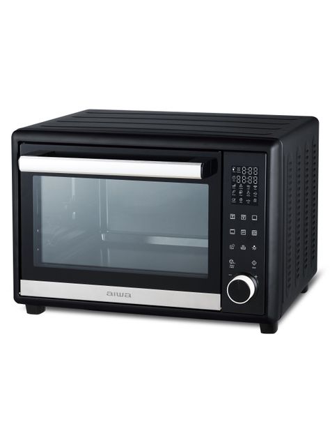 Horno Eléctrico Aiwa 32l Antiadherente Modo Asador Aw-ok32-1