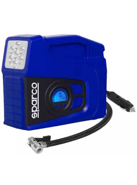 Compresor de aire mini Batería portátil Sparco SPT163 12V-0