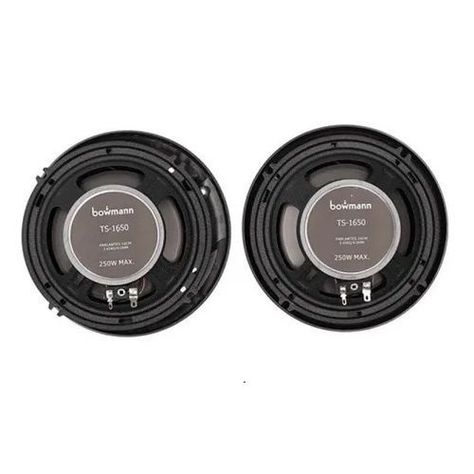 Parlantes Auto 16cm 3 Vias 250w Bowmann Ts-1650-1