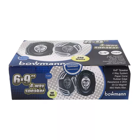 Parlantes 6x9 4 Vías 480watts Ts-6950 Bowmann-2