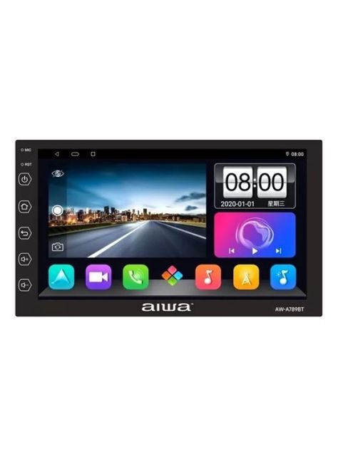 Radio Auto 2 Din Android Touch Hd De 7'' Aiwa Aw-a789bt-0