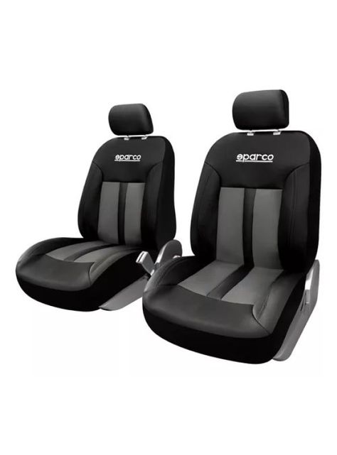 Fundas Cubreasiento Sparco Ecocuero Negro Universales SPC1018PUGR-0