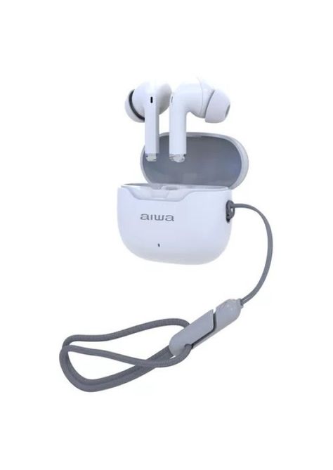 Audífono Inalámbrico Aiwa Táctil Con Función Tws Aw-twsg100w-0