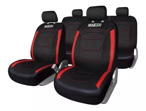 Fundas Cubreasiento Sparco Universal Negro Poliester 406- Sp-0