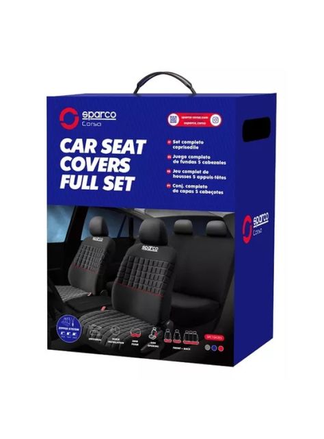 Fundas Cubre asientos Auto Sparco Italia Spc1042Ch-1