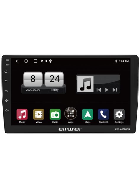 Radio Auto 2 Din Android Touch Hd De 10'' Aiwa Aw-a1000bs-1