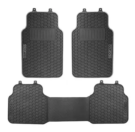 Piso Alfombra Auto Goma Set Sparco - Sp-0