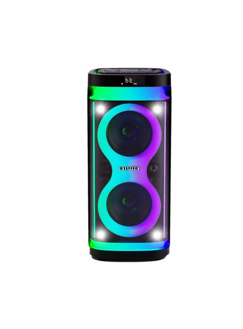 Parlante Bluetooth Portatil Aiwa Karaoke Tws Led Aw-poh4d-0