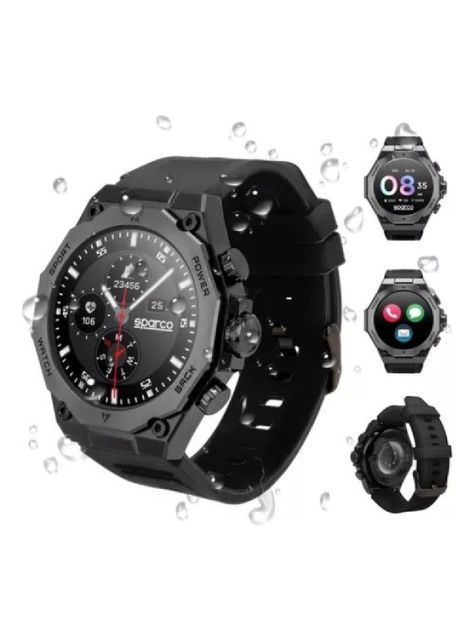 Reloj Inteligente Smartwatch Sparco Deportivo Ip67 Sp-ssw1-0