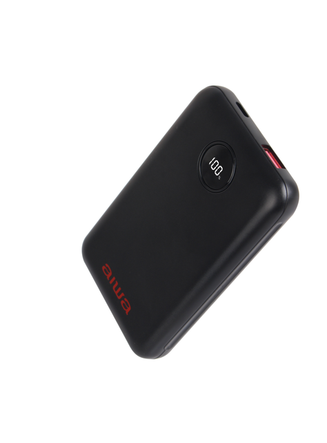 Cargador Batería Externa Power Bank 10.000 Mah Aiwa Paw-300-0