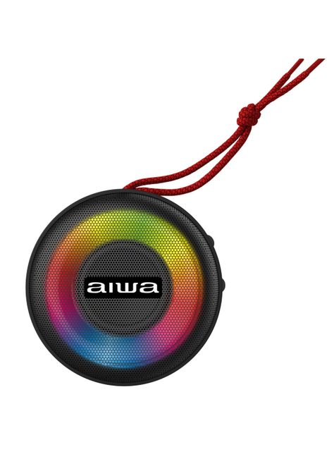 Parlante Portátil Bluetooth Aiwa 10w Ipx6 Iluminado Aw-sj216-0