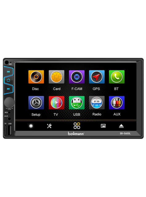 Radio Auto 2 Din Bowmann Mirrorlink Bluetooth Dd-5600l-0