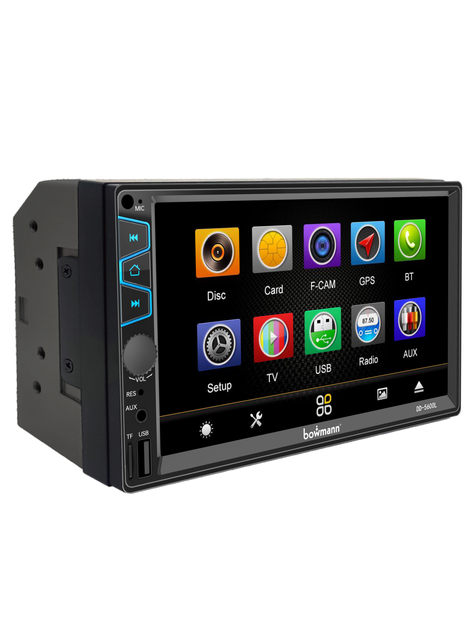 Radio Auto 2 Din Bowmann Mirrorlink Bluetooth Dd-5600l-1