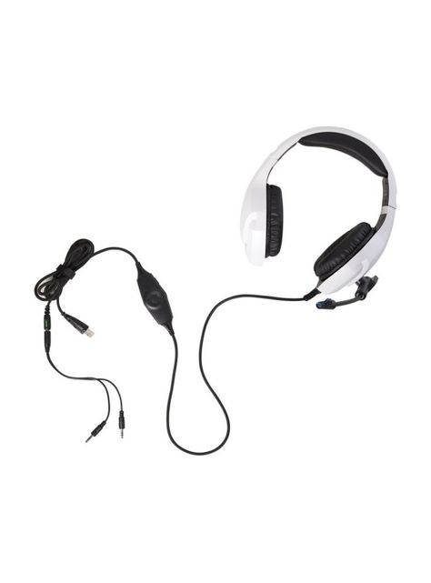Audífonos Gamer Noise Cancelling Blanco H1-2