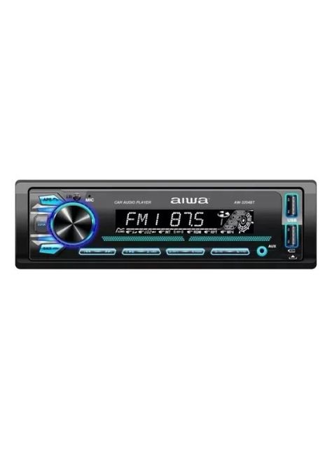Radio Auto 1 Din Aiwa Bluetooth Mp3 Usb Sd Rca Aw-3240bt-0