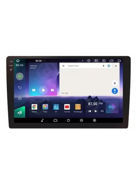 Radio Auto Android Resolución 2k De 9,5'' Con 4gb Ram Aw-2k-0