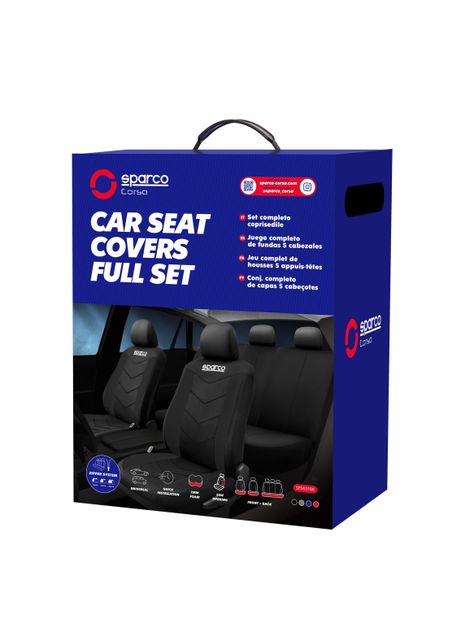 Fundas Cubreasiento Sparco Universal Poliester Sps431-1