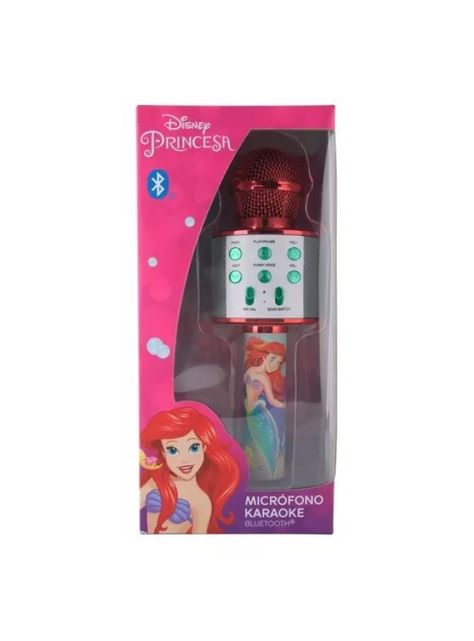 Microfono Karaoke Bluetooth Portatil Disney Princesa-1