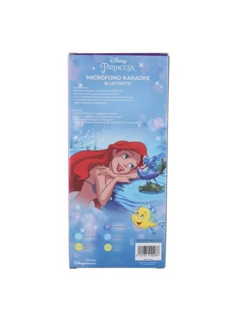 Microfono Karaoke Bluetooth Portatil Disney Princesa-2