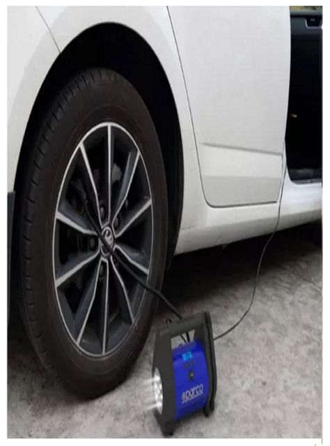 Compresor de aire mini Batería portátil Sparco SPT160 12V-2