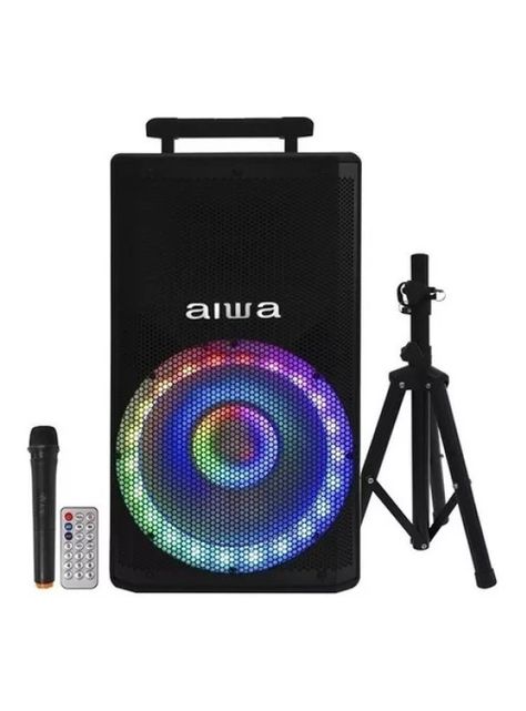 Parlante Bluetooth Portatil Karaoke Tws Aiwa 1000w Awtsp15k-0