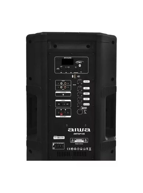 Parlante Bluetooth Portatil Karaoke Tws Aiwa 1000w Awtsp15k-1