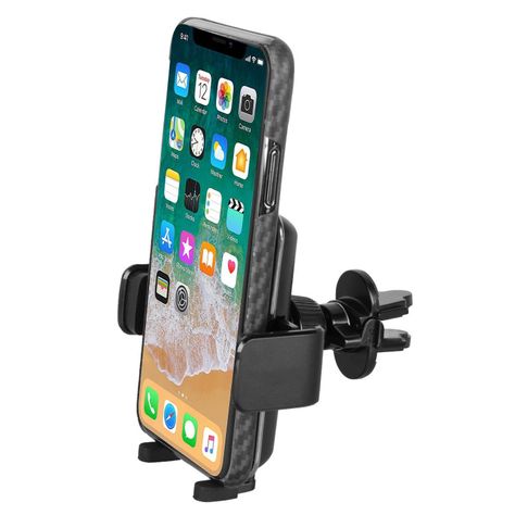 Soporte para celular al ventilador con clip camilla spe196-2