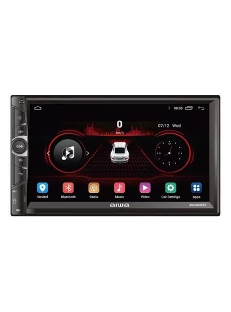 Radio Auto 2 Din Android Touch Hd De 7'' Aiwa Aw-a502bt-0