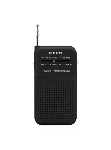 Radio Portátil Aiwa Análoga Fm/am Potencia De 0,4w Aw-fml1-0