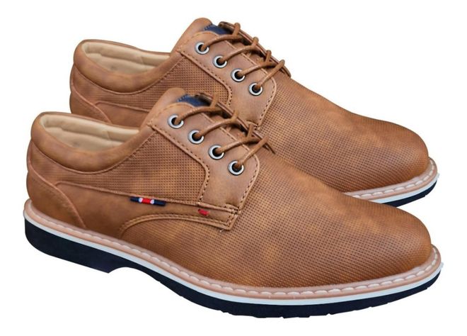 Zapatos Hombre / Caballero Casual Oxfords - Camel - 7123-2