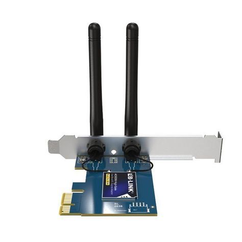 Adaptador PCI Express WIFI AC650 Dual Band 650MBPS HIGH GANG 2 Antenas 2dBi / BL-P650H LB-Link-2