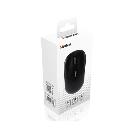 R545, Mouse De Oficina Inalámbrico, Negro, MEETION-1