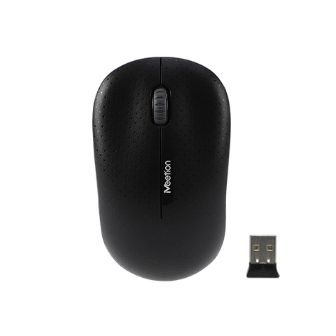 R545, Mouse De Oficina Inalámbrico, Negro, MEETION-0