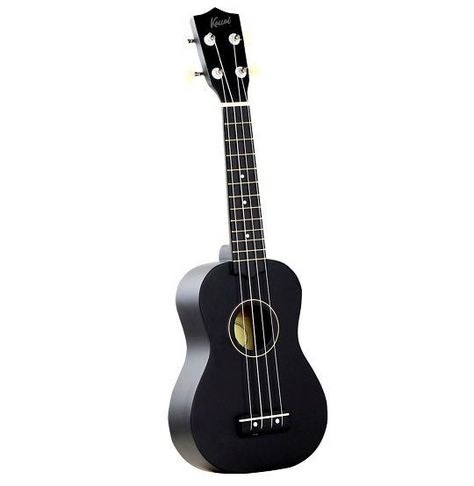 Ukelele Kauai Soprano Negro Sonnet 21 Pulgadas-0