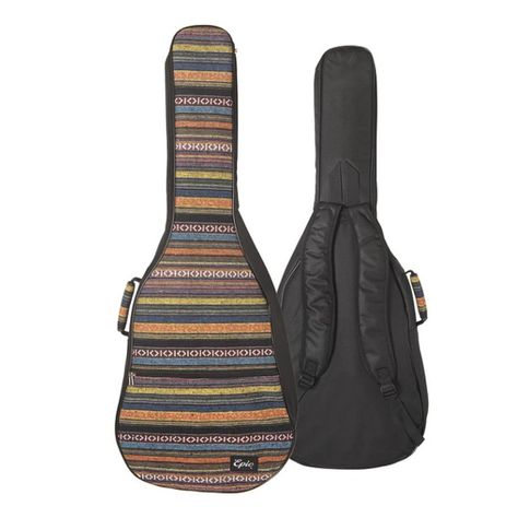 Funda De Guitarra 39p (100Cms) Tela Multicolor Epic-1