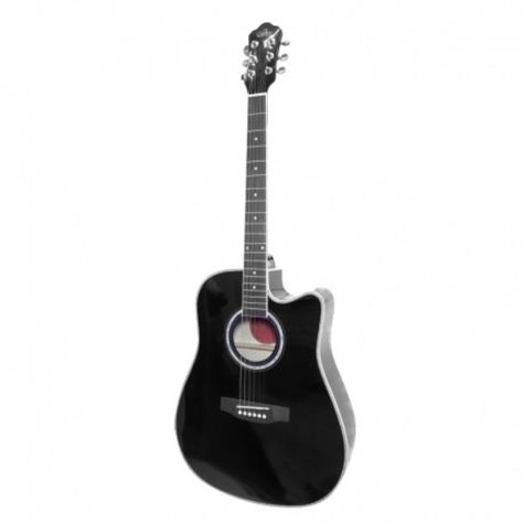 Guitarra Electroacustica Sevillana 41 Pulgadas Con Funda-3