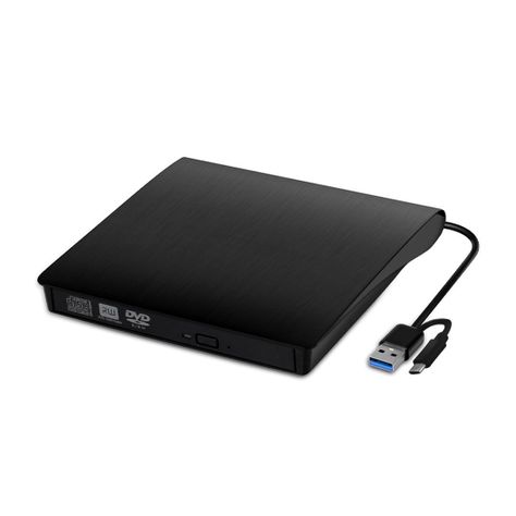 Lector/grabador de CD/DVD USB dual C/A / mod. UT- RD12X Utek-0