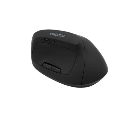 Mouse Inalambrico Vertical Recargable Philco 7346B-2