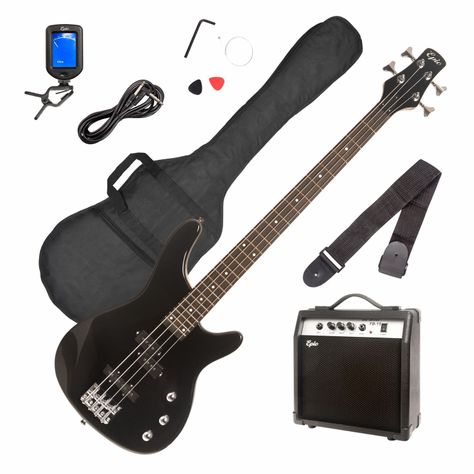 Pack Bajo Electrico Epic 43 Pulgadas con Amplificador 15W + Accesorios-0