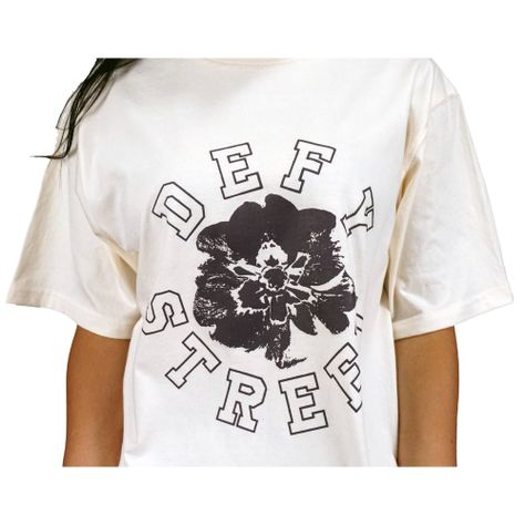 Polera Manga corta algodón color Beige Unisex-1